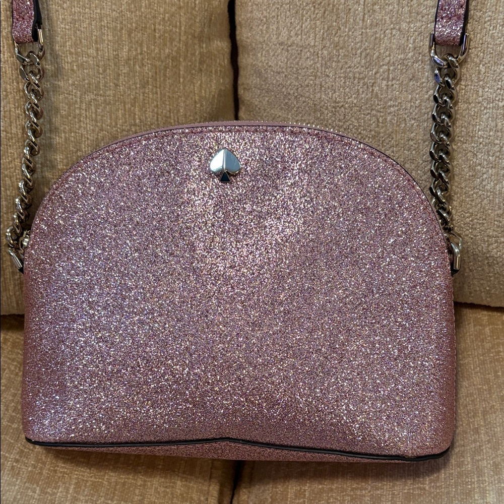 Kate Spade Sparkling Pink Crossbody Bag - Picture 8 of 12